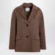 Max Mara S Brown Doublewool Singlebreasted Jacket