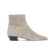 Stuart Weitzman Green Calf Lthr Cow Lthr Boots