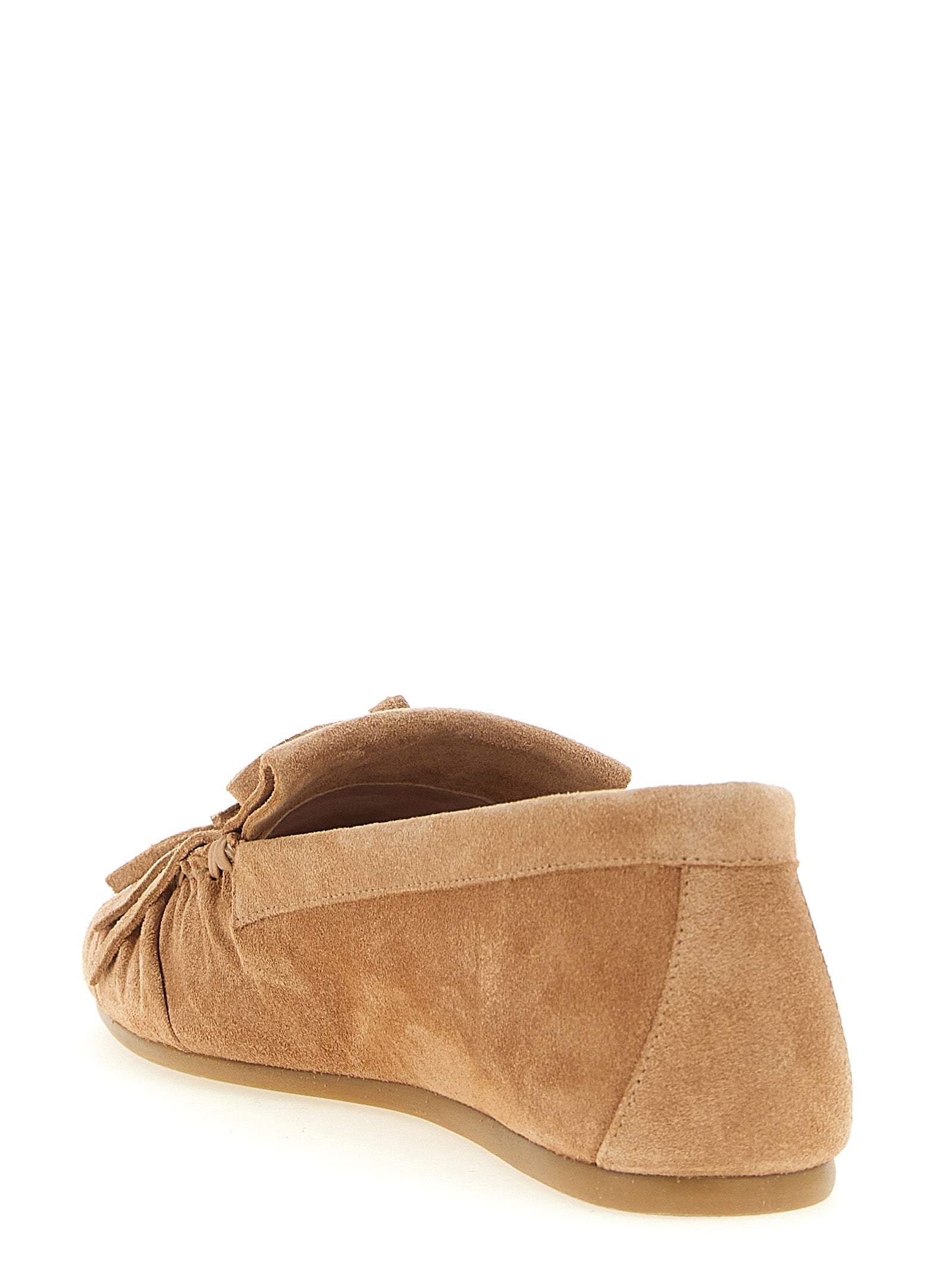 Stuart Weitzman 'Britt Fringe' Loafers