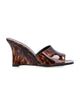 Stuart Weitzman Stuart Weitzman Tortoiseshell Vinnie Wedge Mule