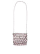 Self-Portrait Pink Glass Polyester Handbag