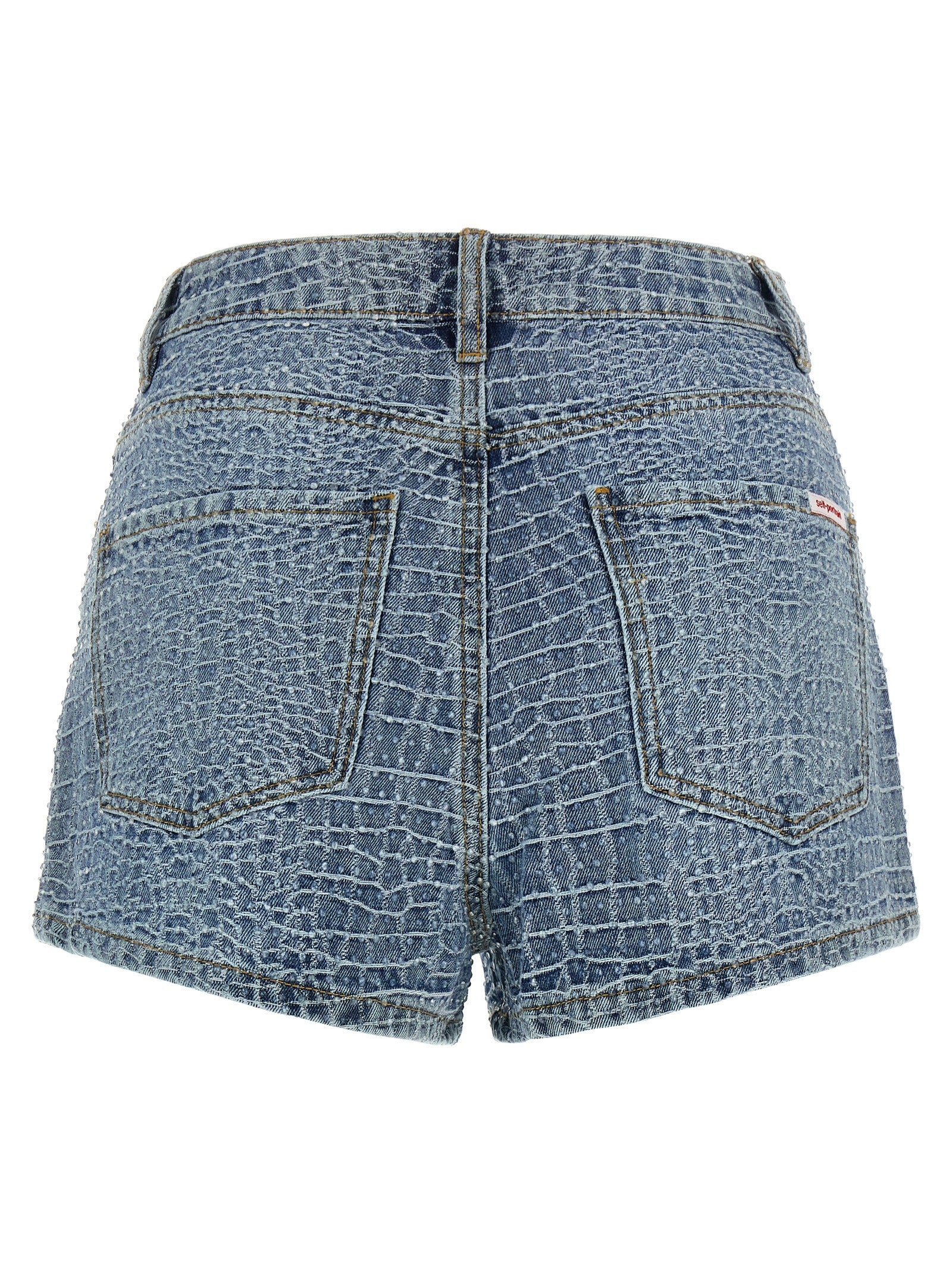 Self Portrait 'Rhinestone' Shorts
