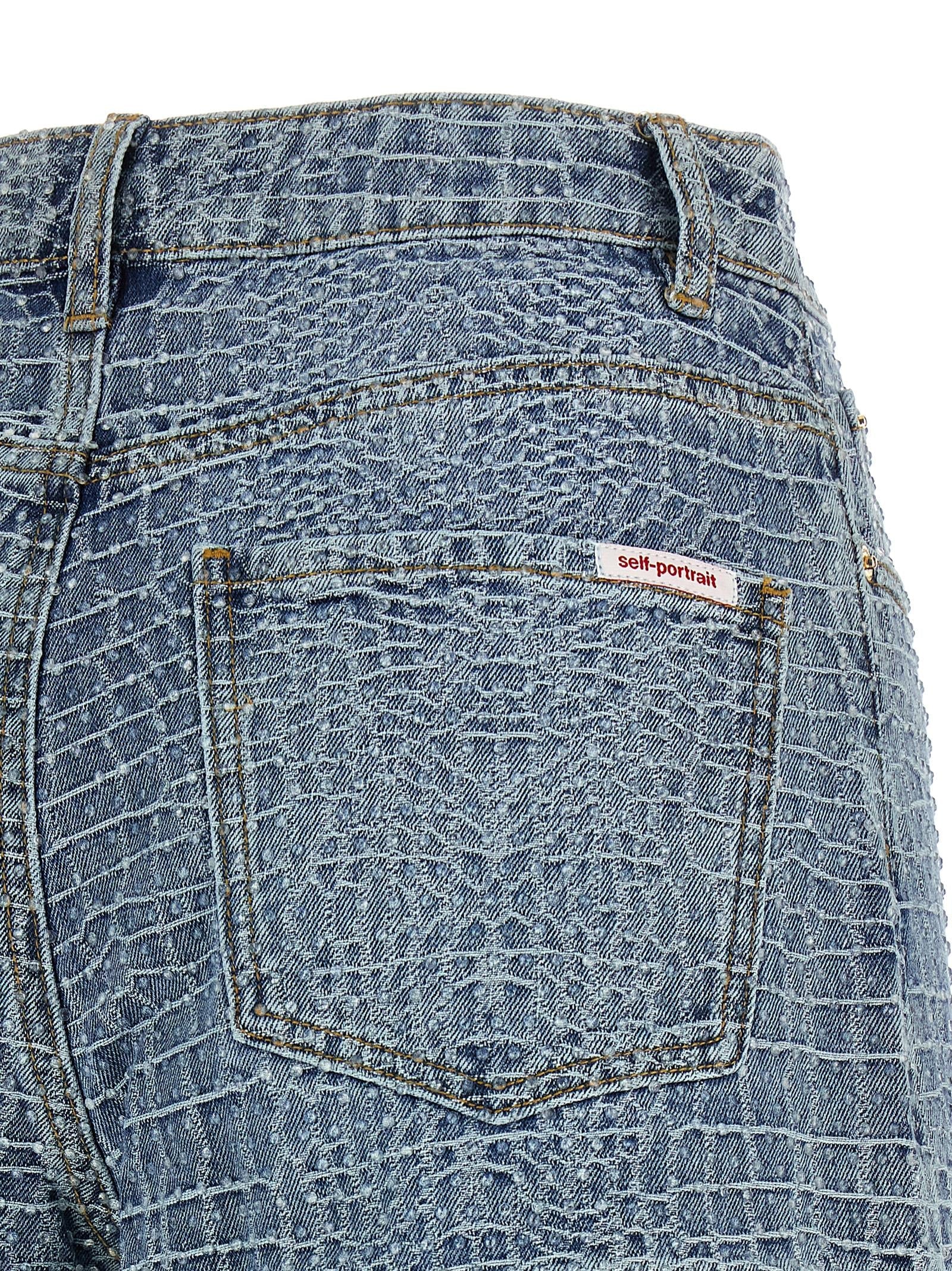 Self Portrait 'Rhinestone' Shorts