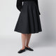 Source Unknown Dark Grey Flared Full Skirt