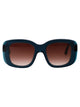 Thierry Lasry Green Acetate Sunglasses