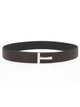 Tom Ford Brown Calf Leather Belt