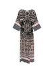 Pierre Louis Mascia Printed Silk Dress
