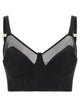 Elisabetta Franchi Cool Wool And Tulle Top