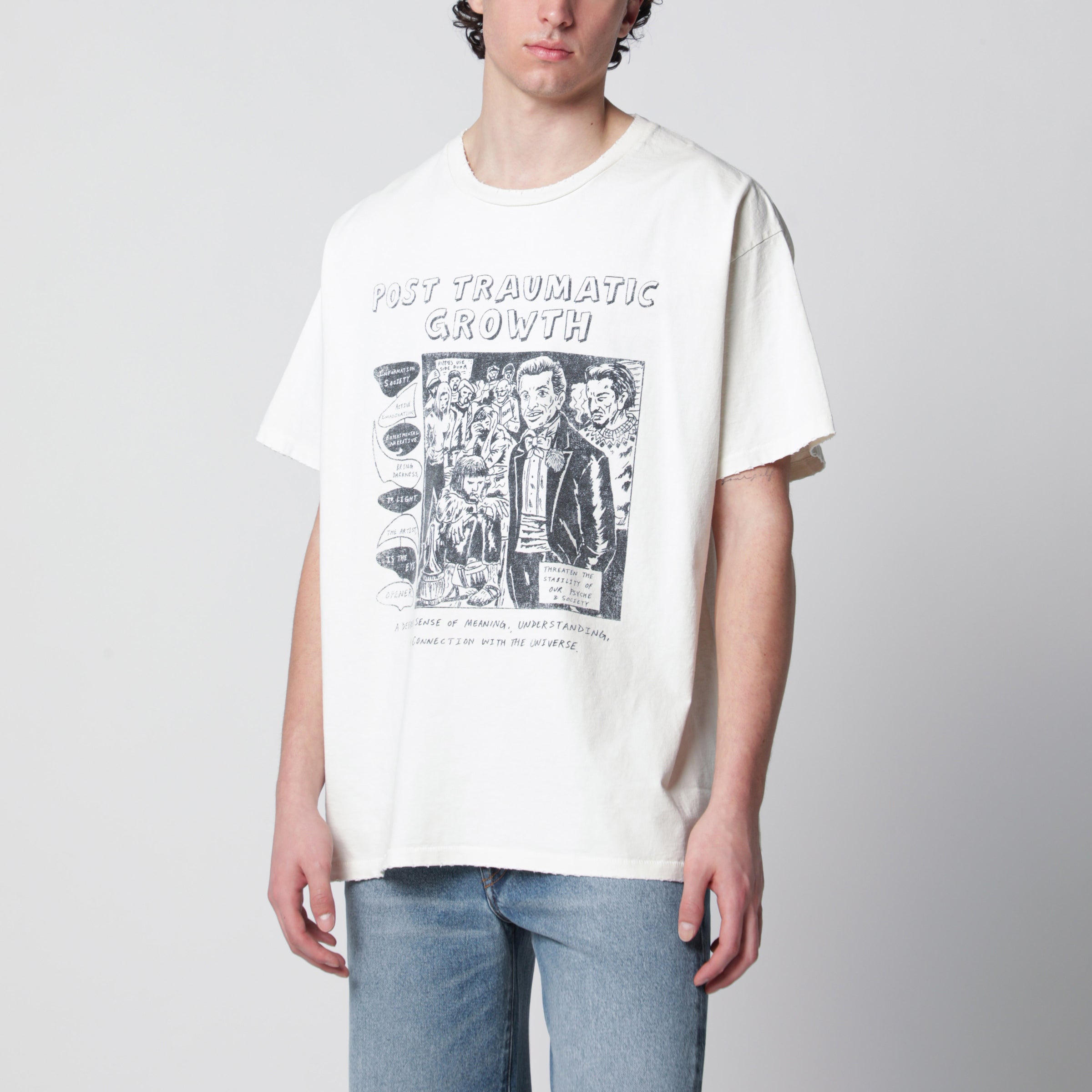Gallery Dept. Ivory “Post Traumatic Growth” T-Shirt