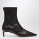 Dear Frances Black Topo Boots In Nappa Leather