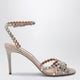 Aquazzura Tequila Crystalembellished Suede Sandals