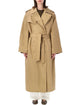 The Frankie Shop Brown Cotton Polyester Coat