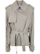 The Frankie Shop "Elva Fluid" Short Trench