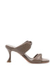 Aquazzura "Twist" Nappa Sandal 75