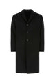 Prada Black Wool Blend Coat