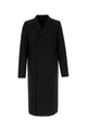 Prada Black Wool Overcoat