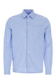 Prada Powder Blue Poplin Shirt
