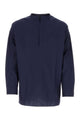 Prada Navy Blue Poplin Oversize Shirt