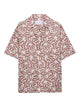 Prada Striped Cotton And Silk `Bowling` Shirt
