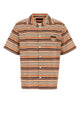Prada Embroidered Cotton Blend Shirt