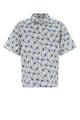 Prada Printed Poplin Shirt