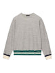 Prada Grey Cotton Sweatshirt