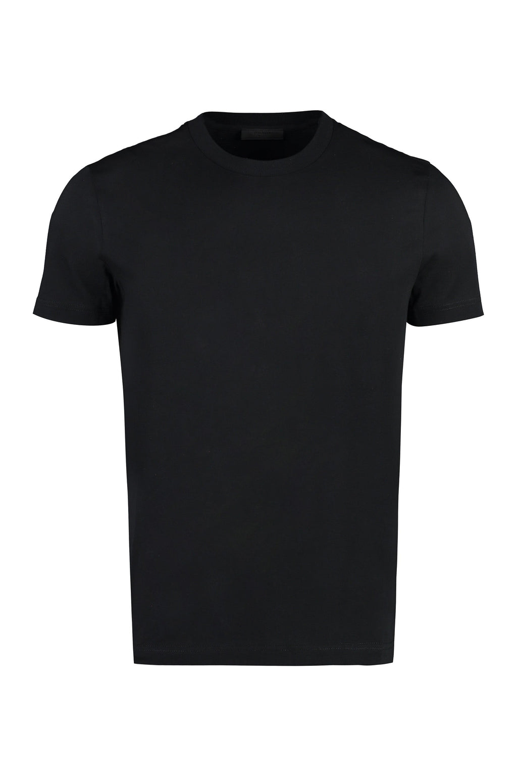 Prada Black Cotton T-Shirt Set