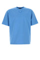 Prada Light Blue Cotton T-Shirt