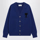 Ami Paris Ami De Coeur Wool Cardigan