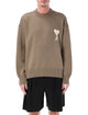 Ami Paris Ami Paris Ami De Coeur Crewneck Knit