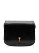 Ami Paris Paris Paris Shoulder Bag -  - Leather - Black