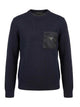 Prada Sweater With Re-Nylon Detail