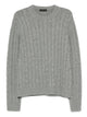 Prada Grey Cashmere Sweater