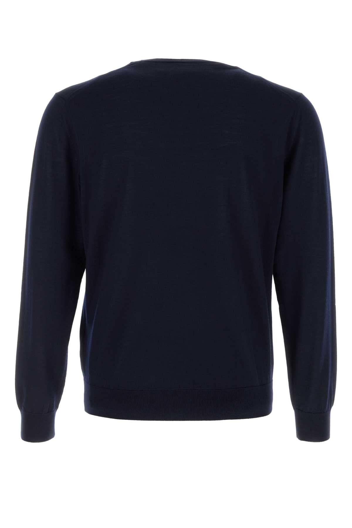 Prada Midnight Blue Wool Sweater