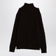 Prada  Brown Cashmere Blend Turtleneck Sweater