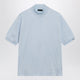 Prada Light Blue Shortsleeve Cotton Top