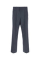 Prada Blue Mohair Blend Pant