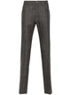 Jacob Cohen Beige Quadretto Virgin Wool Spandex Pants
