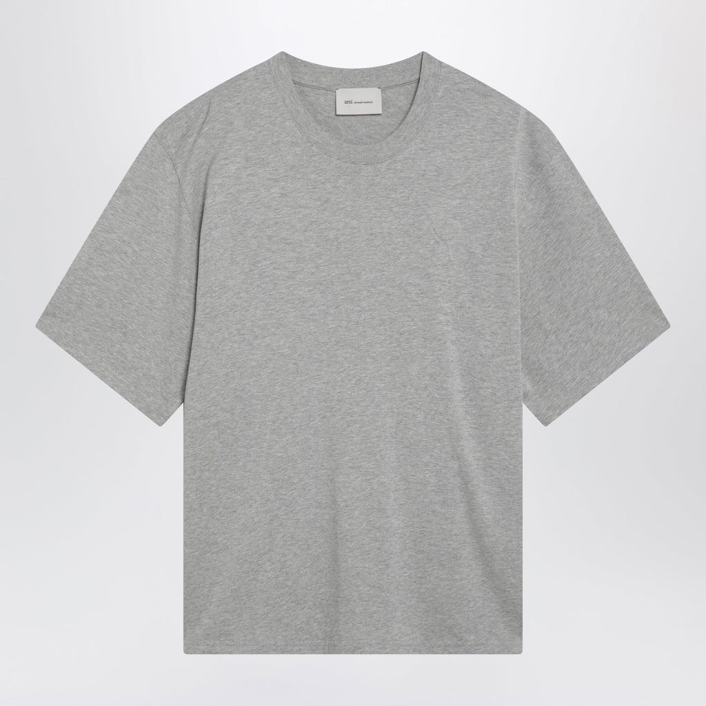 Ami Paris Grey Ami De Coeur T-Shirt