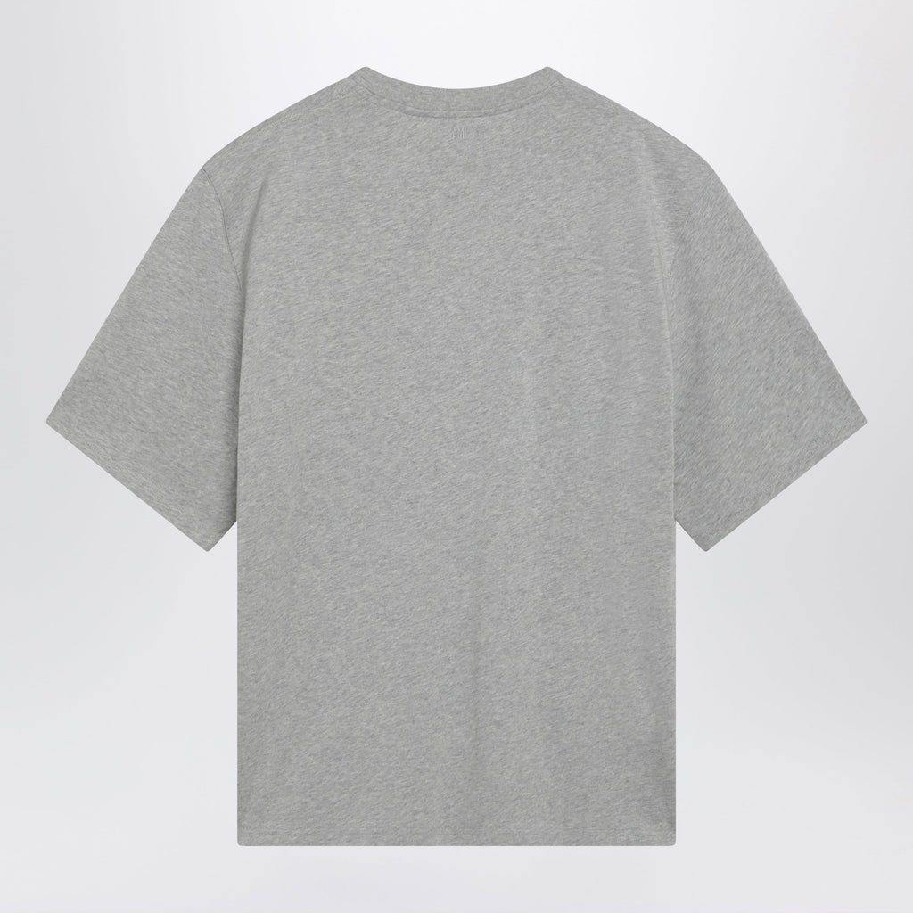 Ami Paris Grey Ami De Coeur T-Shirt