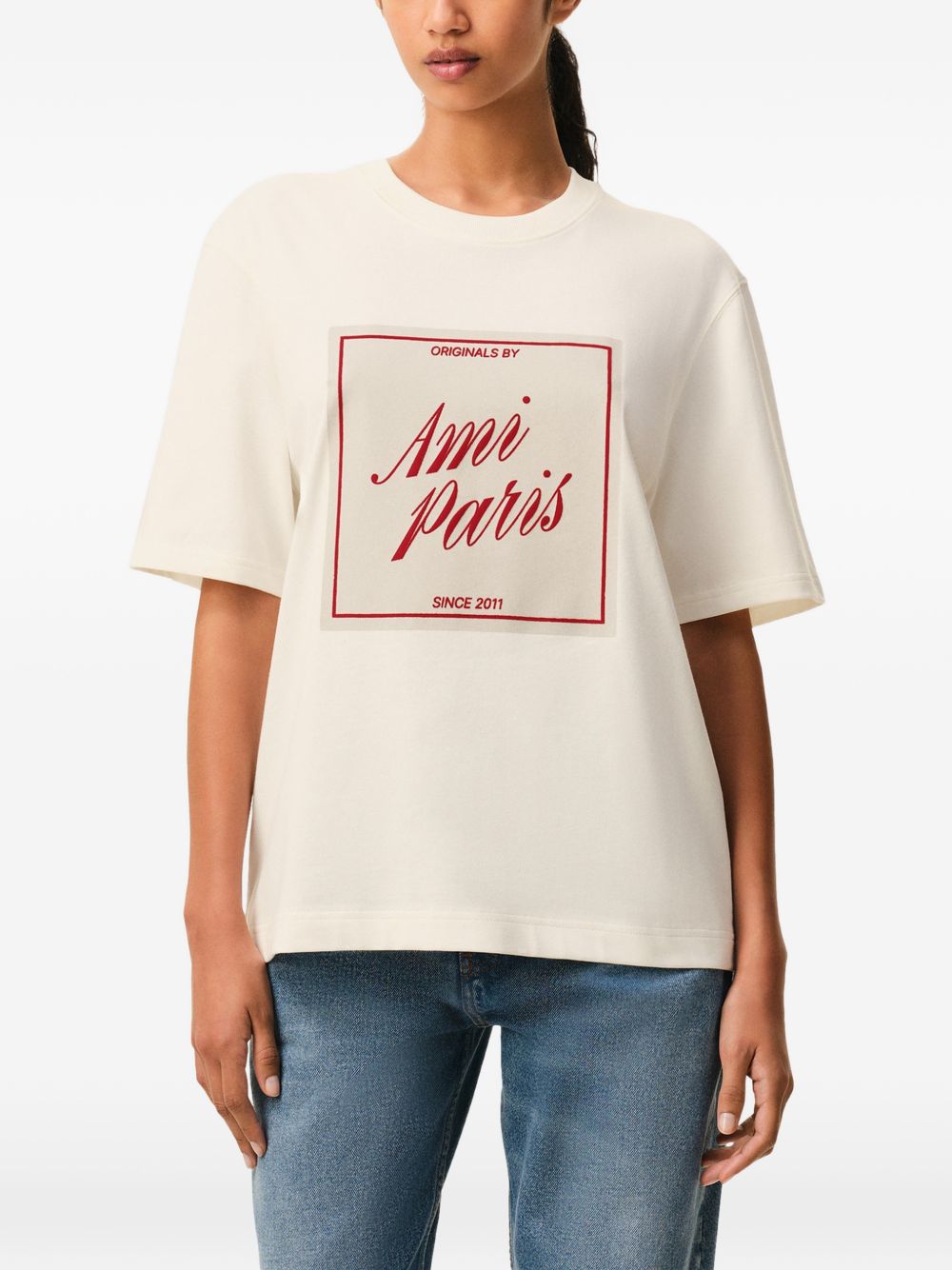 Ami Paris Boxy Fit T-Shirt