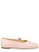 Repetto Pink Calfskin Flat Shoes