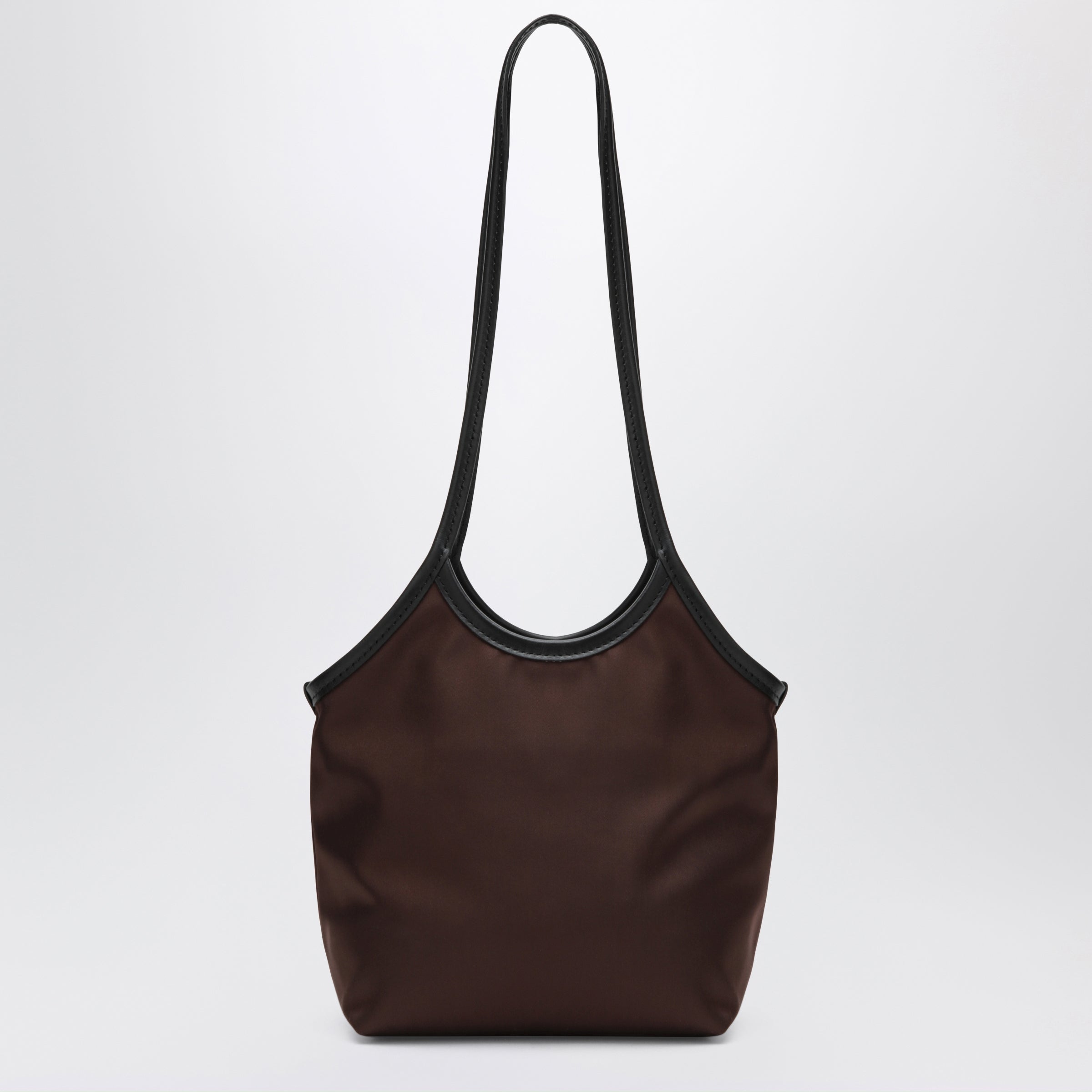 Valesque Small Cami Tote Bag In Brown Nylon