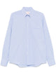 Valentino Garavani Cotton Oxford Shirt With Vlogo Embroidery