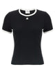 Courreges 'Signature Contrast' T-Shirt