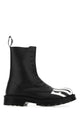 Vtmnts Black Leather Ankle Boots