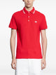 Valentino Garavani Cotton Piqué Polo Shirt With Vlogo Patch