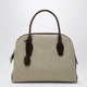 The Row Two-Tone Canvas And Leather India 12.00 Handbag