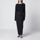 Our Legacy Twisted Jersey Dress In Void Black Clean