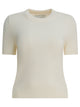 Sa Su Phi White Cashmere Knit Sweater